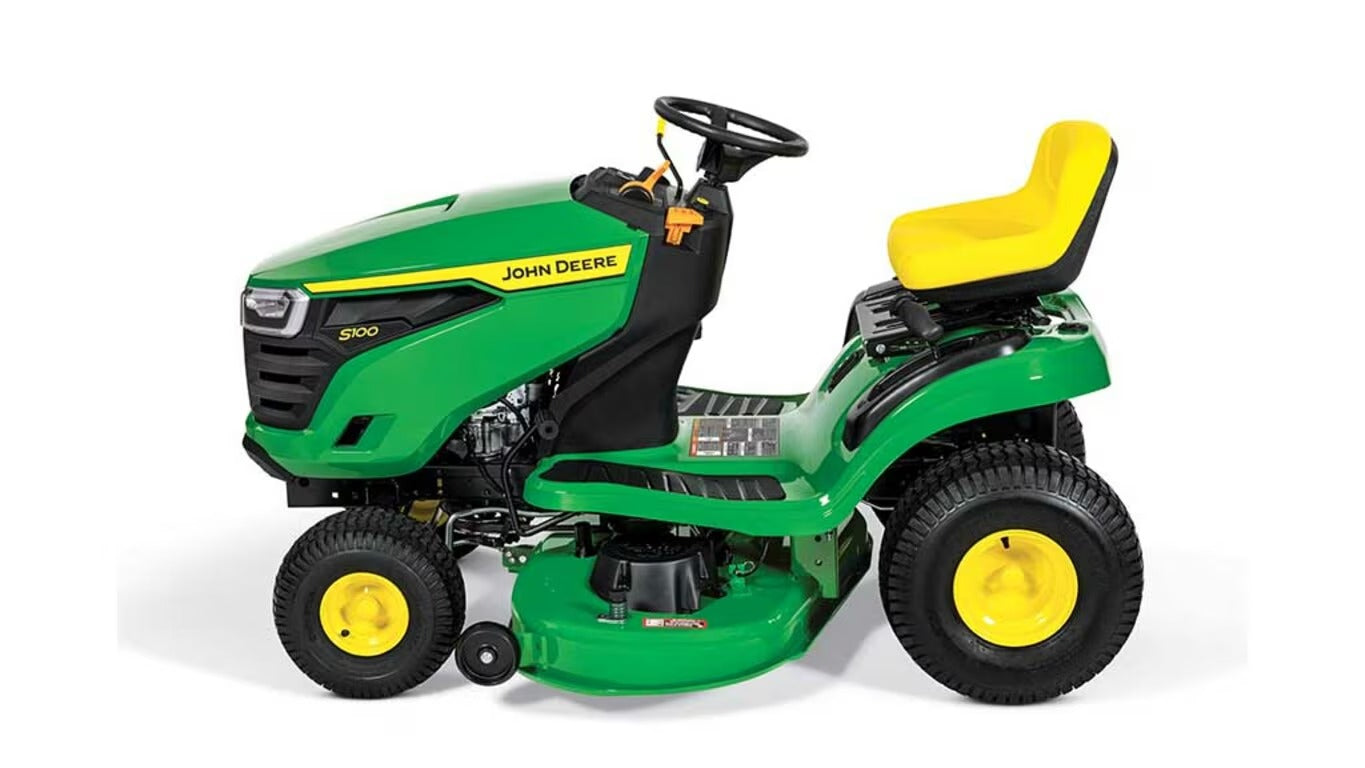 John Deere S100 Lawn Tractor — 17.5 HP, 42 in. Edge Deck