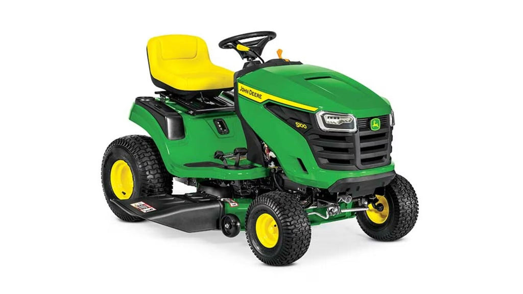 John Deere S100 Lawn Tractor — 17.5 HP, 42 in. Edge Deck